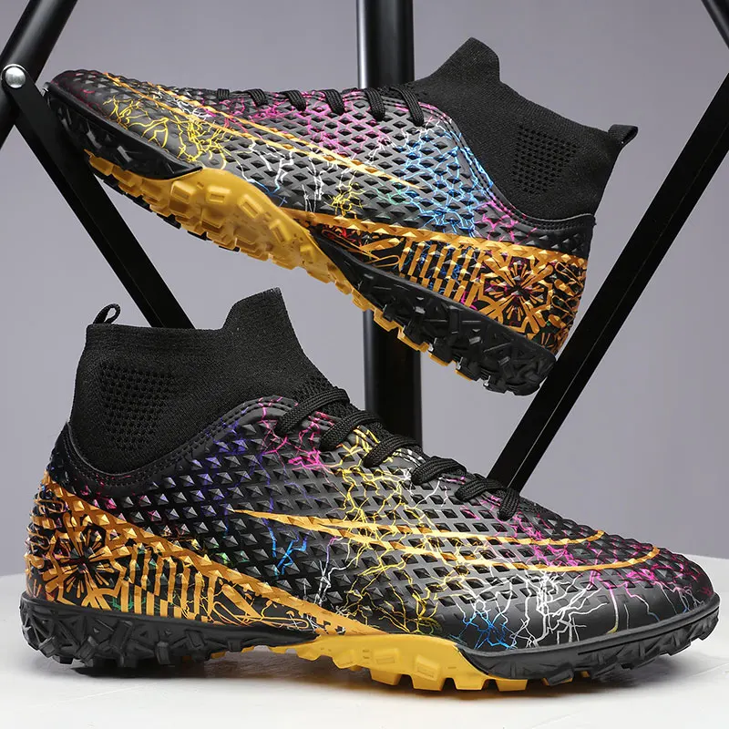 

2024 Latest Sneakers FG/TF Soccer Shoes Men's and Women's Outdoor Lawn Training Shoes Non-Slip Football Shoes Super Durable