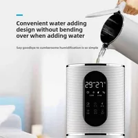 Humidificateur d'air ultrasonique de grande capacité, 8l, pour aromathérapie domestique, humidificateur économe en énergie pour grandes pièces 6