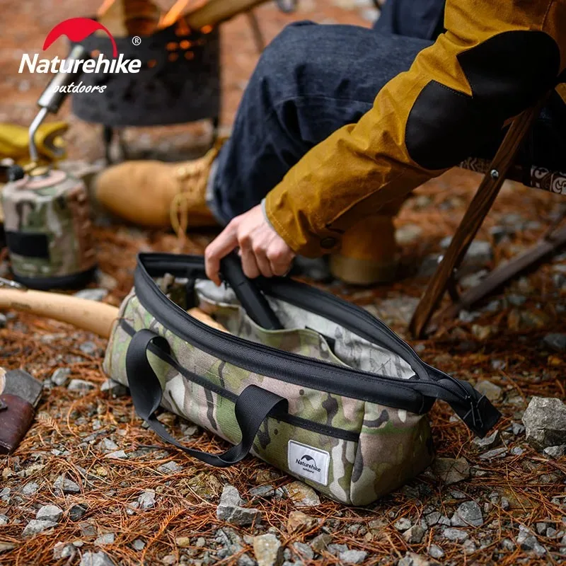 Naturehike Camouflage Storage Bag Outdoor Camping Camping Multifunctional Portable Tent Accessory Kit NH21YW159