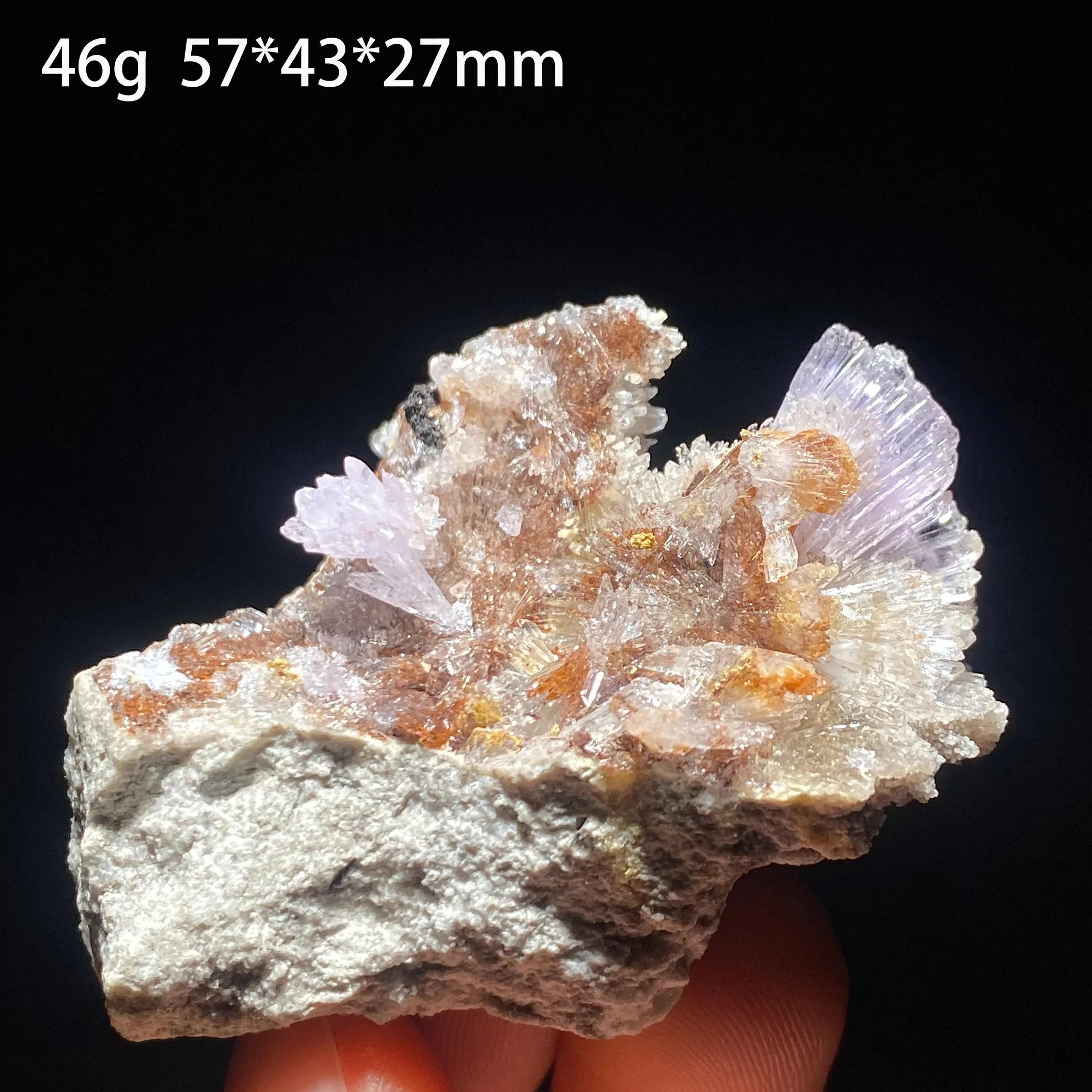 Pure Natural Gypsum Flower Mineral Quartz Crystal Specimen Energy Healing Feng Shui Home Decor Gift