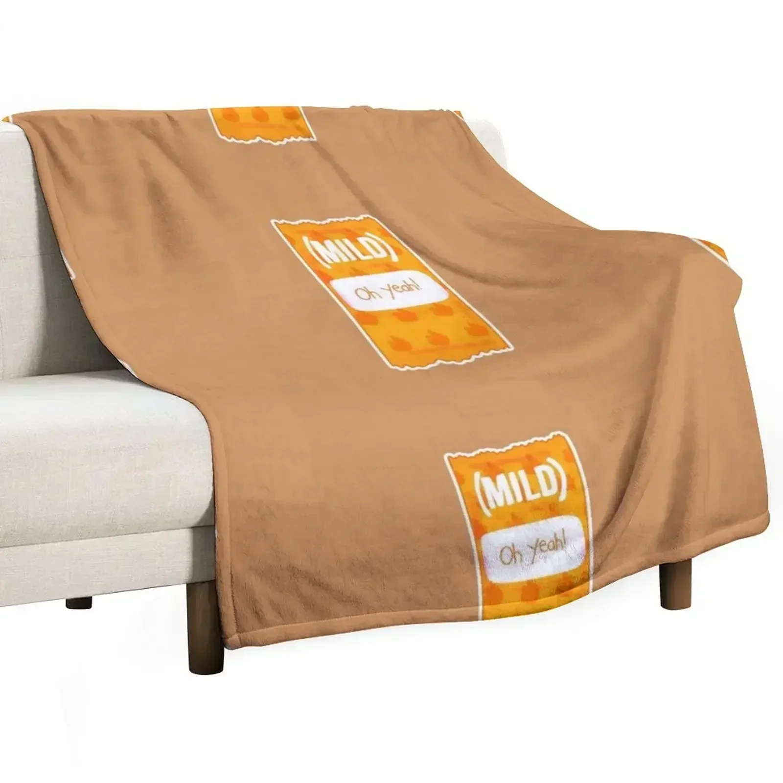 

Taco Bell Mild Sauce Throw Blanket Stain Resistant Cozy Warm Blanket