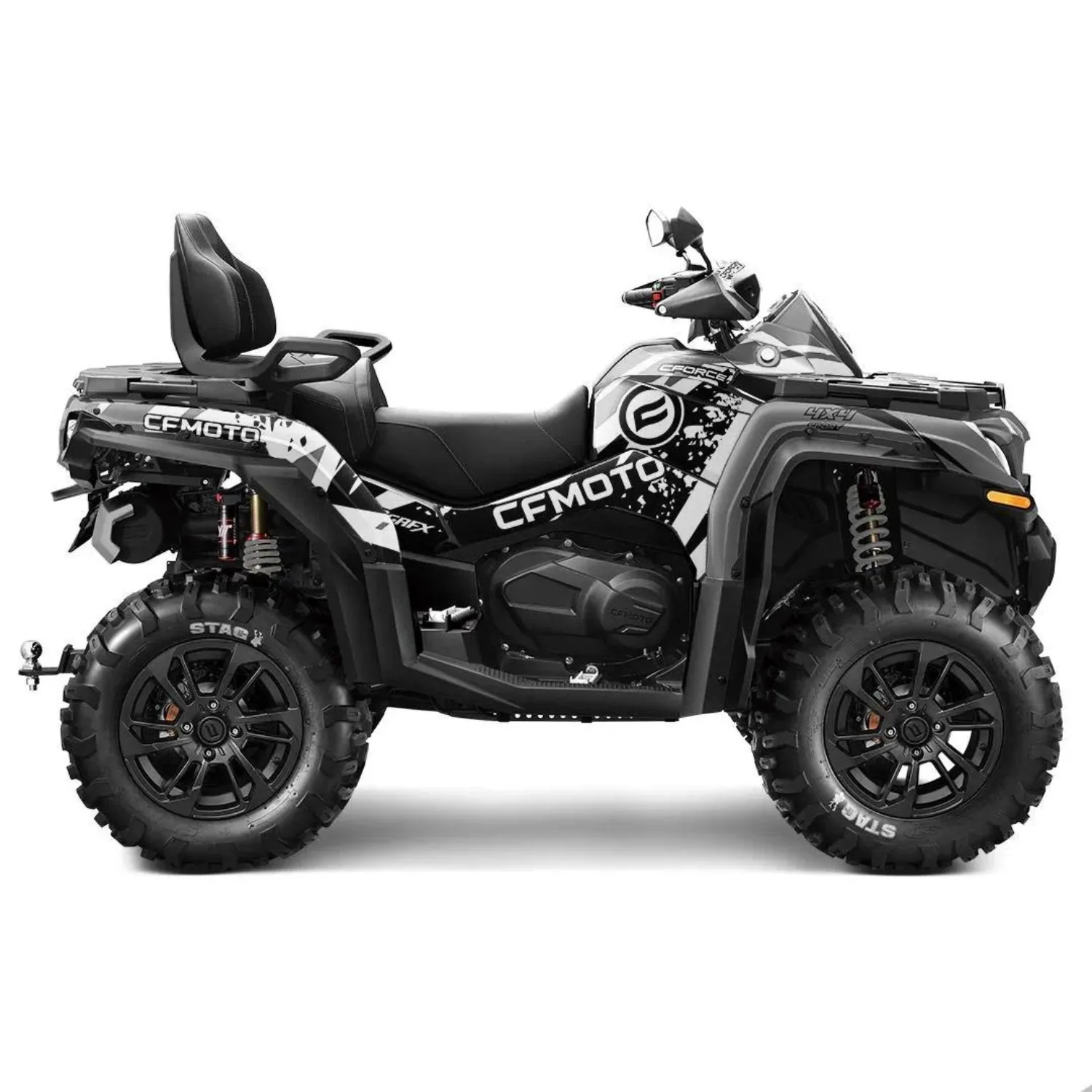 Body Fairing Sticker Decal Protective Quads / Atv 4x4 Full Graphic Kit For CFMOTO CFORCE 800 850 1000 2018-2023 G2 Design-25
