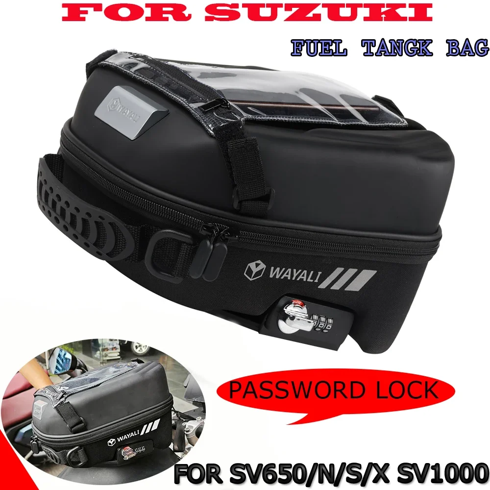 Waterproof Motorcycle Accessories  Tank Bag For SUZUKI SV650N SV650S SV650X SV1000 SV650 SV 650 S N X 650S 650N 650X SV 1000