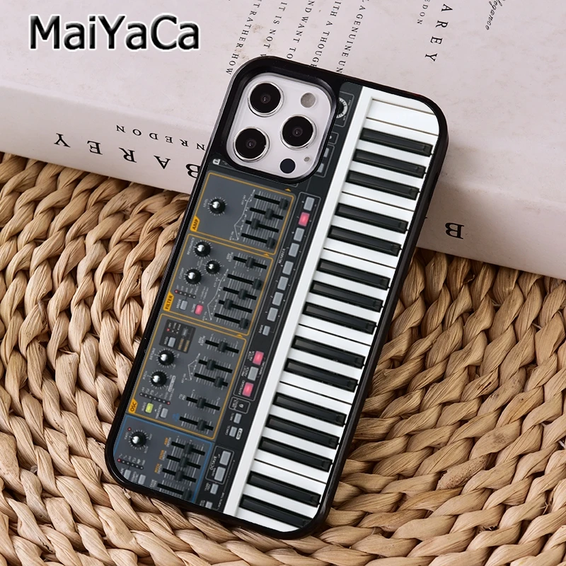 MaiYaCa Vintage Piano Phone Case For iPhone 16 15 14 11 12 13 Pro MAX SE 2020 6 7 8 Plus coque Shell