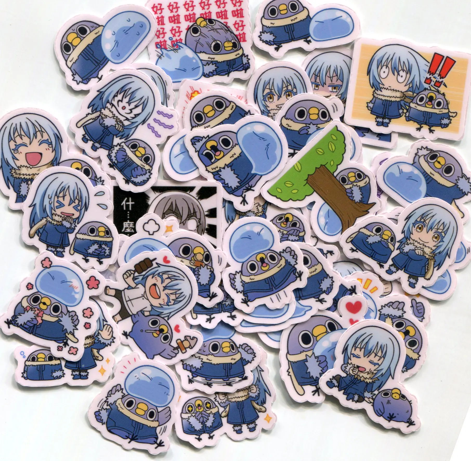 

40pcsThat Time I Got Reincarnated as a Slime 3cm Cute Sticker Z 1466