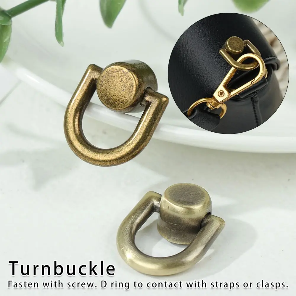 Hardware Accessorie Bag Snap Luggage Buckle Leather Craft Metal Bag Rivet Studs Button Handbag Belt Connector Nail Buckle