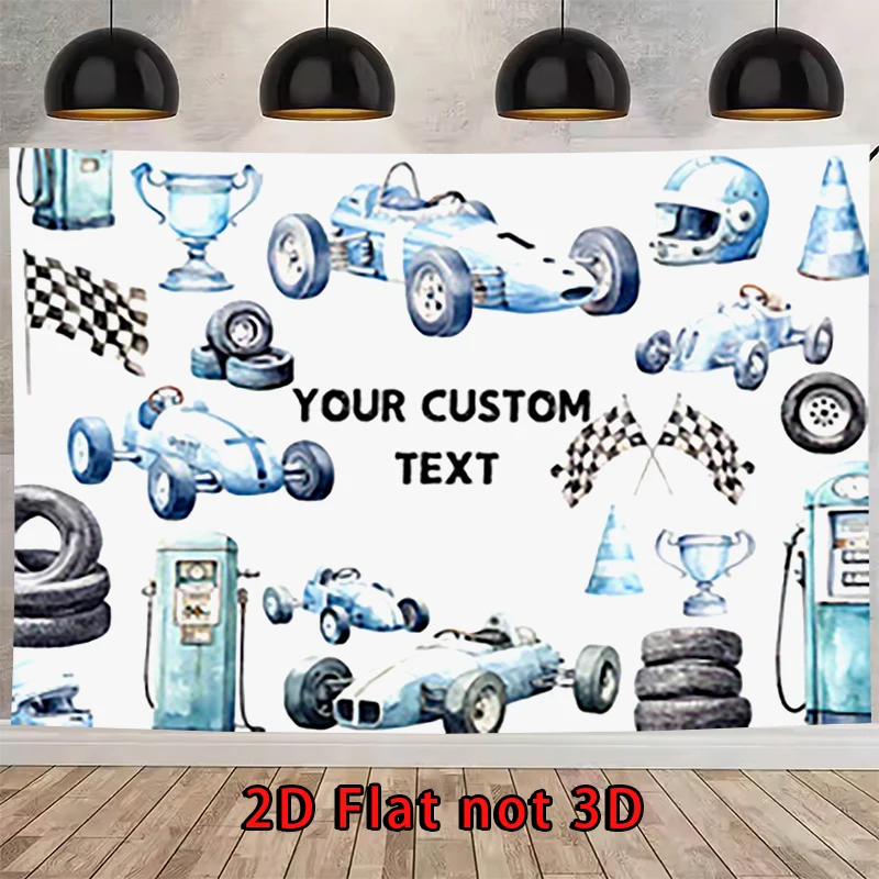 لافتة مسطحة ثنائية الأبعاد، قطعة واحدة من تخصيص الاسم الشخصي - نص قابل للتحرير، لمختلف المناسبات الحفلات، لافتة بوليستر مقاس 90.5 × 70.8 بوصة #4