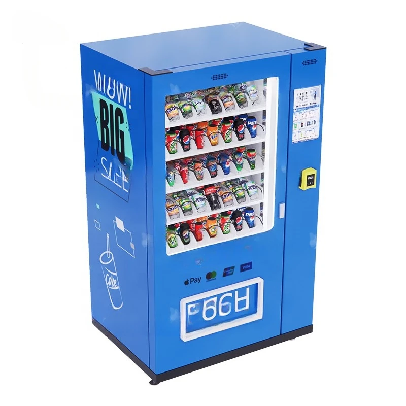 YG Automatic Retail Food Vending Machines Maquinas Expendedoras Snack and Drink Vending Machine Combo