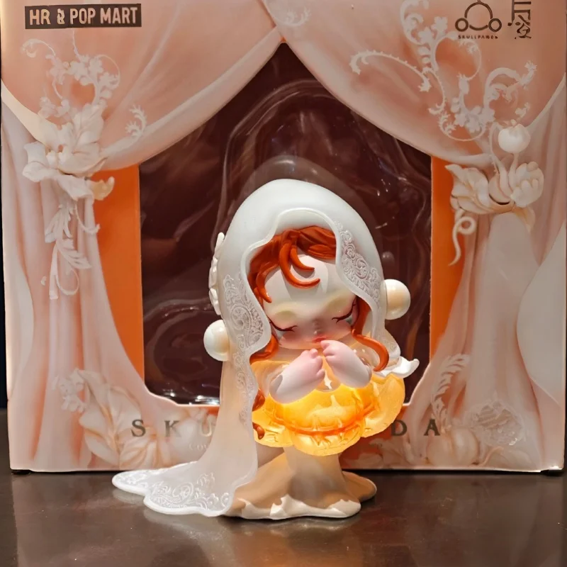 Original Best Selling POPMART SKULLPANDA White Moon Contract Series Trendy Toys Decorative Figurines Exquisite Collection Gifts - view 5