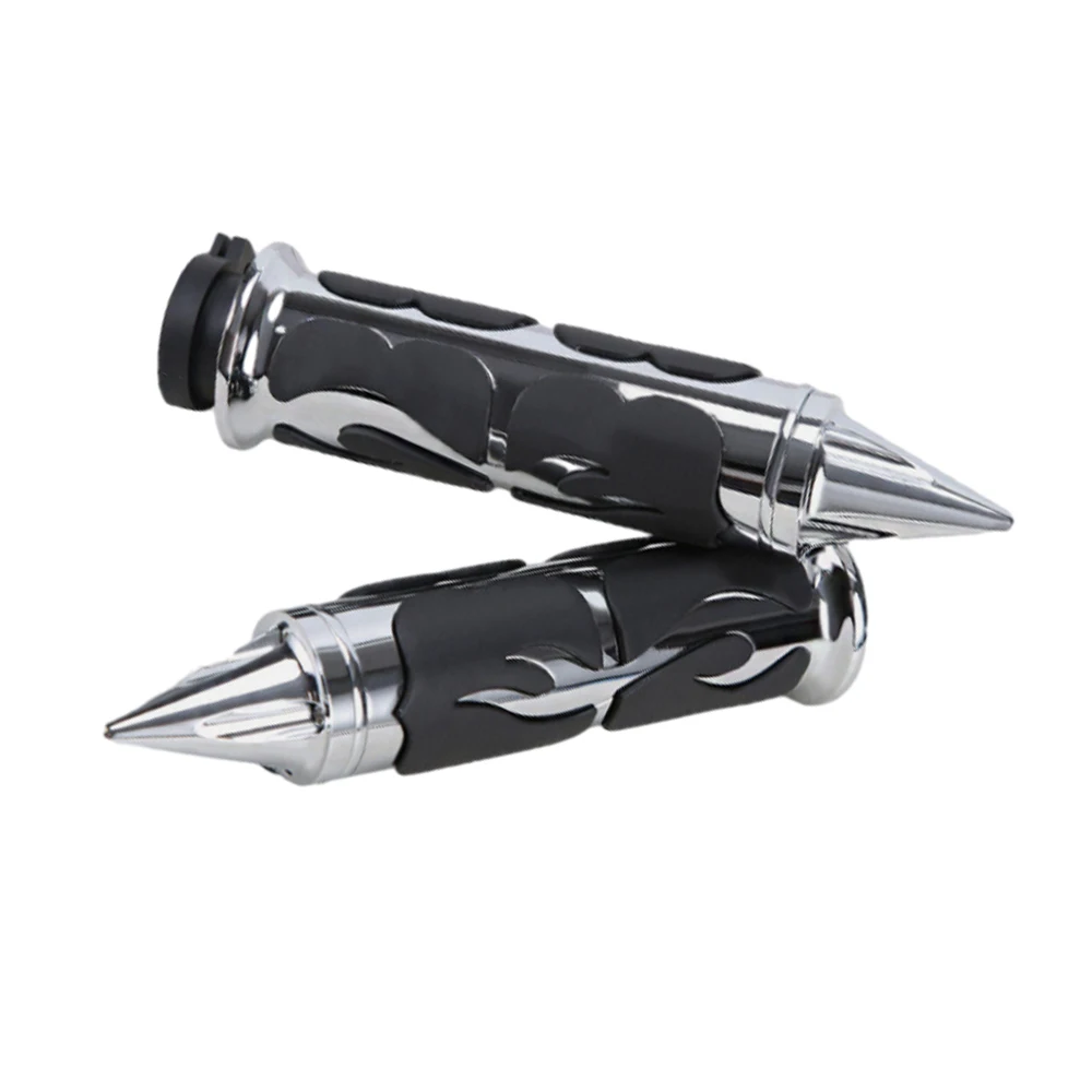 

1" 25MM Motorcycle Handlebar Handle Hand Grips for Harley Softail Street Electra Road Glide