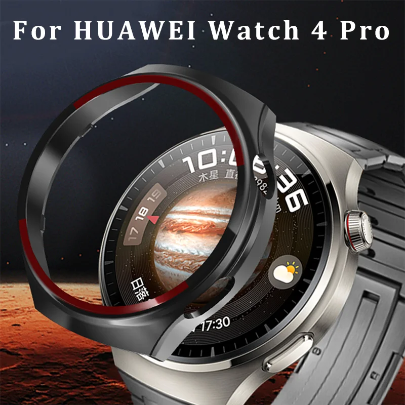 PC Case for Huawei Watch 4 4pro Smart Watch Accessories Bumper Frame Protector for Huawei Watch 4 4 pro Shell Cover