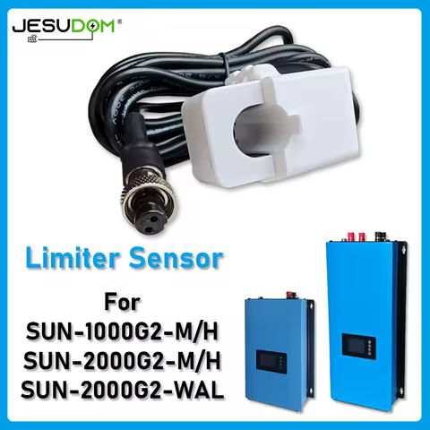 Limiter Sensor For Grid Tie Inverter SUN-1000G2/2000G2 SUN-1000W/2000W-WAL Limit Function Sensor 3Meters 20Meters