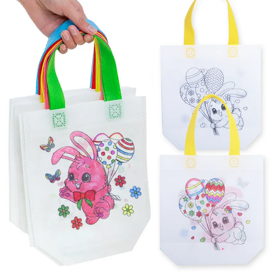 5/10/20 Stück doppelseitige Graffiti-Tasche und farbiger Stift, DIY-Handwerk, Malset, Geburtstagsparty, kreatives Kunstzubehör, XJM