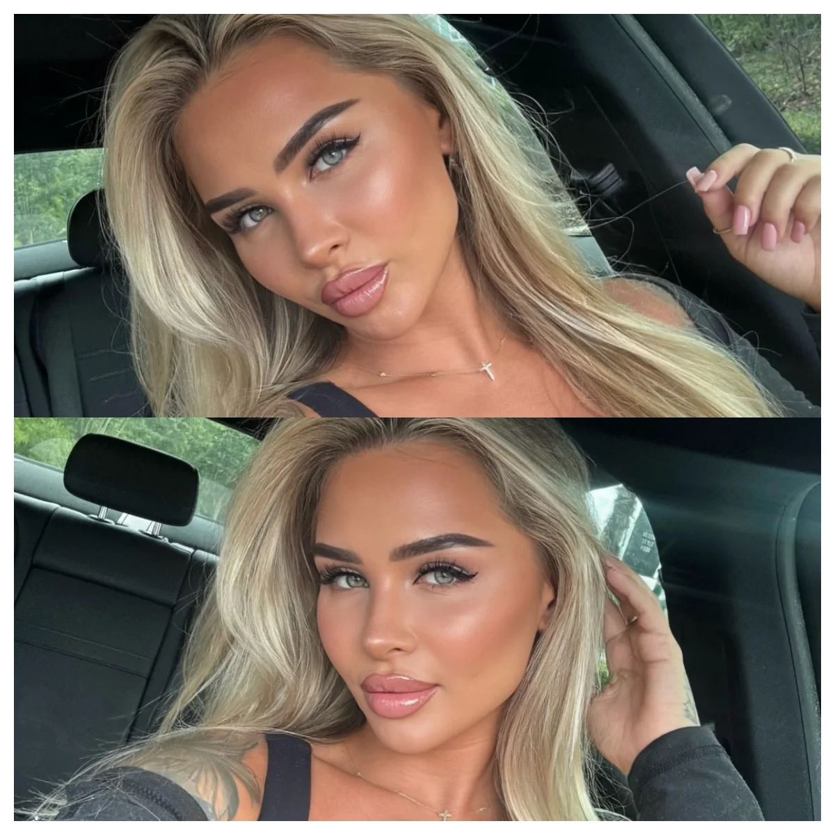

New In Ash Platinum Blonde Lace Front Wig Highlights 13x4 Long Straight Wig Balayage Colored Synthetic Fiber Wig