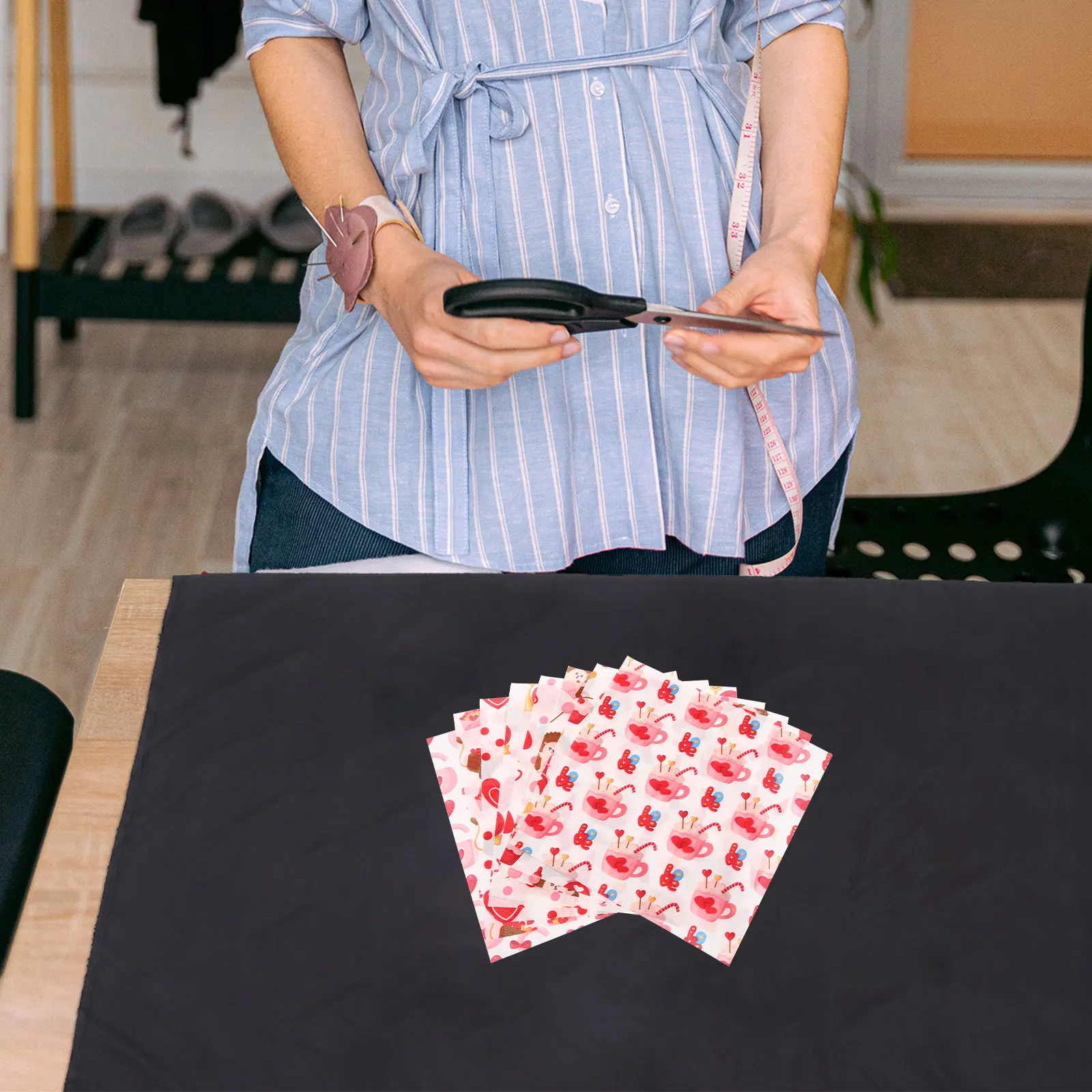 8 قطعة قطع نسيج القطن الحرفية عطلة تحت عنوان خليط ورقة DIY بها بنفسك مشاريع الخياطة الاكسسوارات اليدوية تأثيث المنزل