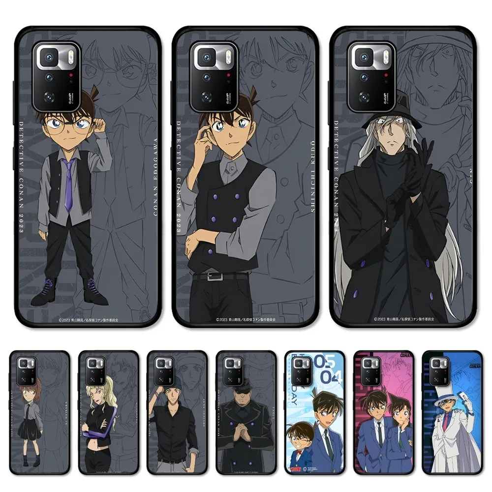 

Detective Conan Phone Case For Redmi 5 6 7 8 9 10 plus pro 6 7 8 9 A GO K20 K30 K40 pro plus F3 Fundas