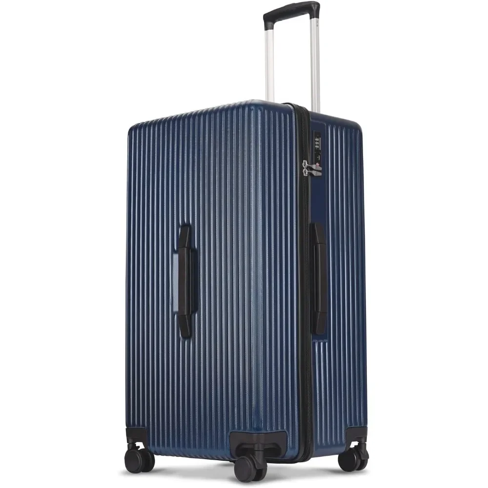 

Trunk Luggage, 28 Inch Luggage with Spinner Wheels, Scratch resistant texture Lightweight PC material with TSA Lock