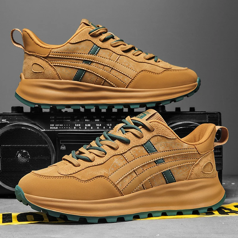 

2025Дышащая удобная высококачественная мужская обувь Форрест Гамп, модная повседневная обувь для зимних видов спорта, легкая мужская обувь 39-44