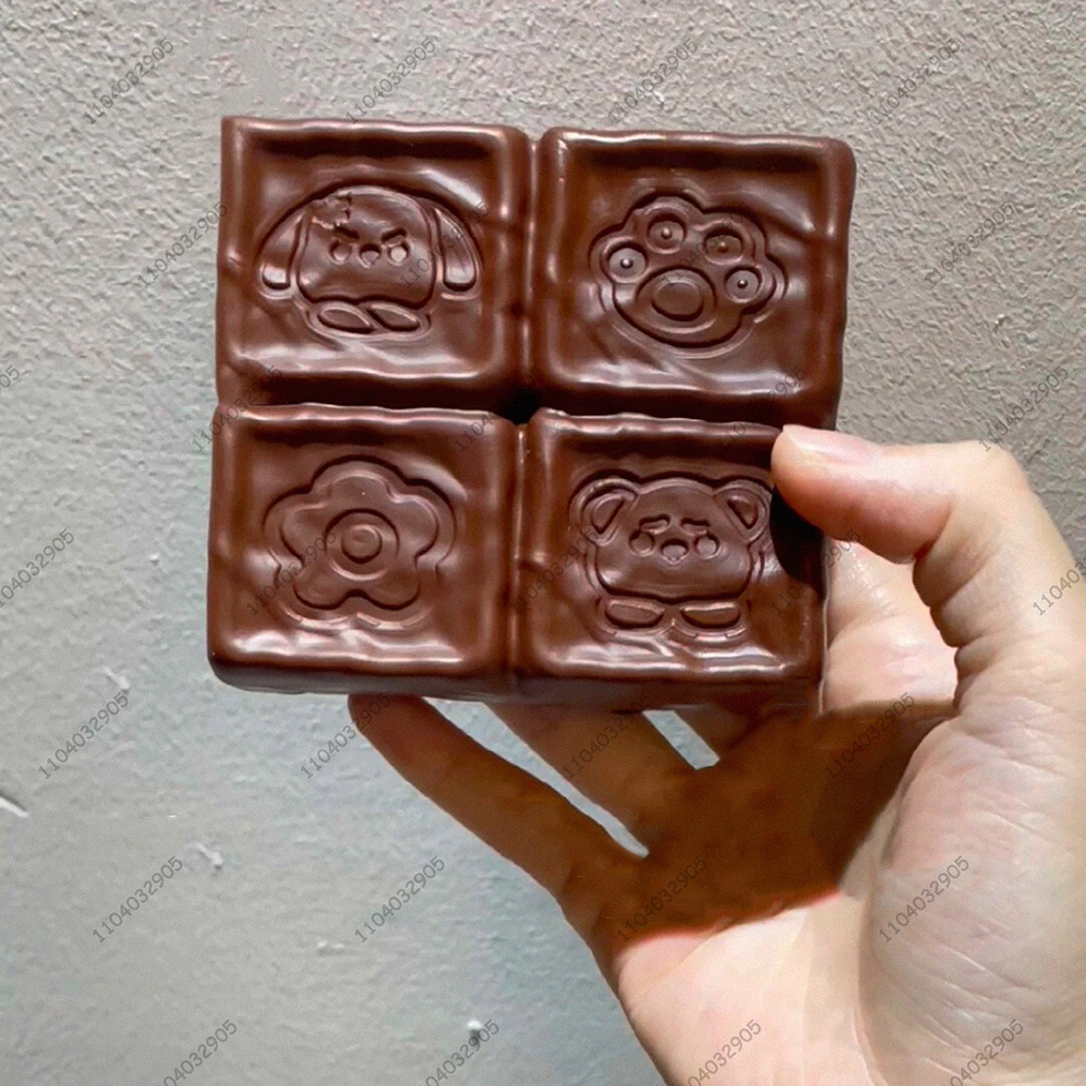 رطبة الفراولة الحليب كعكة بالشيكولاتة الخبز اسفنجي اللعب بطيئة ارتفاع تململ لعبة الحسية لتخفيف التوتر الضغط للأطفال البالغين #6