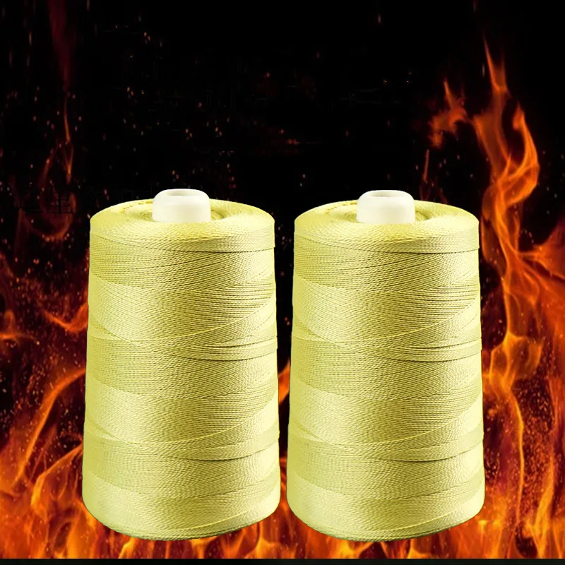 Kevlar aramid sewing thread rope high temperature and tensile strength 2 strands Braided 6 strands cross braided