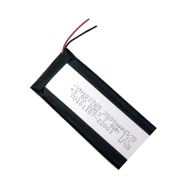 แบตเตอรี่คุณภาพสูงใหม่สำหรับกล้องบันทึกภาพมอเตอร์ไซค์ Maxto M3 M3S Gt3 แบตเตอรี่ลิเธียมโพลิเมอร์แบบชาร์จได้ 3.7V 2000mAh