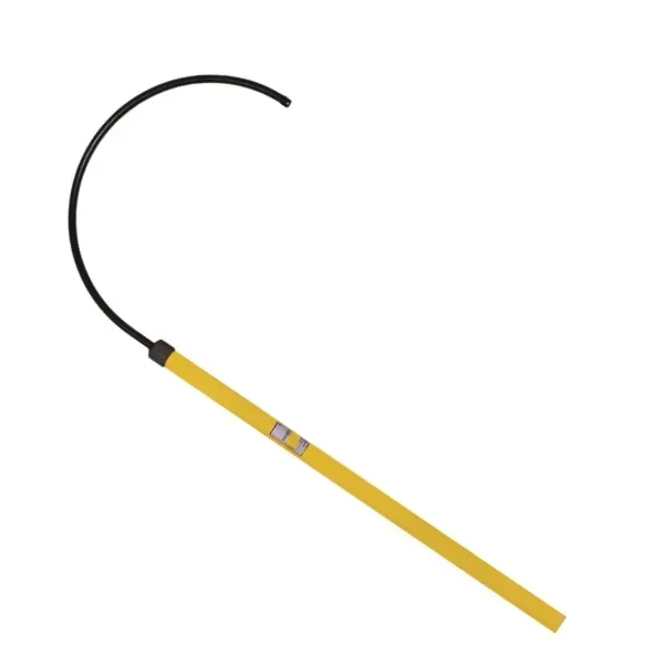 2026/High Voltage 35kv Rescue Grab Hook & Stick Static Electrical Made of Fiberglass Insulator Material Essential Rescue Operati