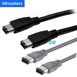 Fiwire 400 Cable 6-Pin to 6-PIN Firewire 400 6 Pin cable IEEE-1394a 6-PIN Cable