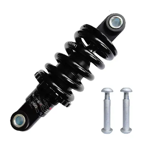 AttLvTu 자전거 리어 완충기, 용수철 MTB 서스펜션 댐퍼, 125mm, GS-121A, 100-2000 Lbs