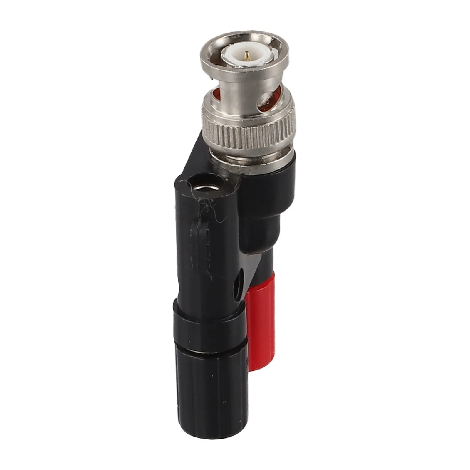 Audio Connections 4mm BNC Male Adapter Male To Female Connector Adapter Antenna Splitter Easy Installation ABS Plastic Shell