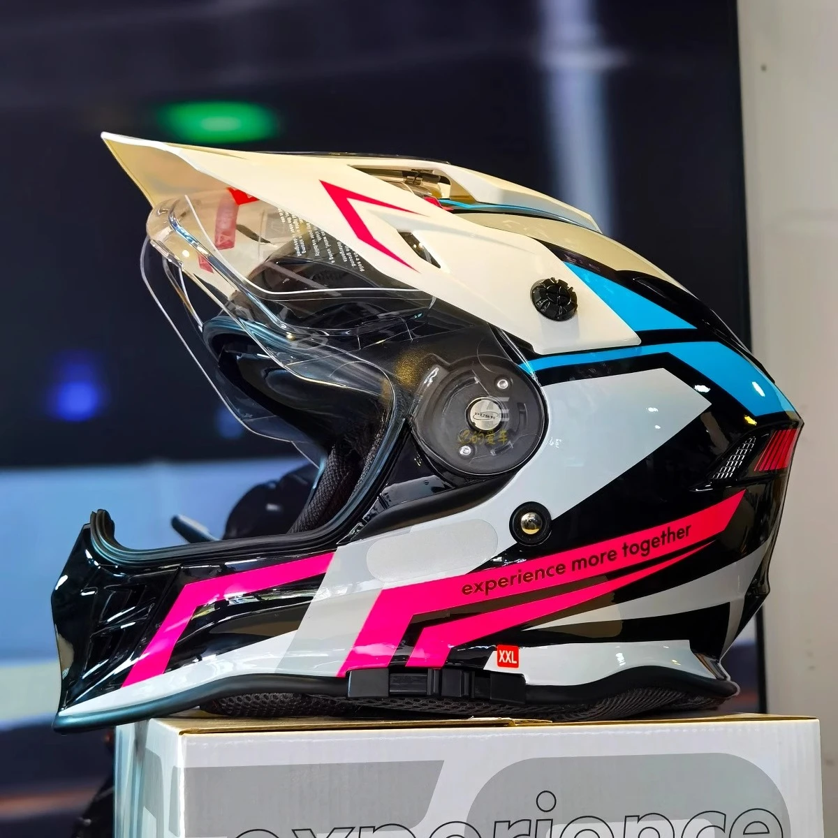 

25 New Spring CFMOTO Original 450MT 700MT 800MT Rally Helmet Dual Lenses Cycling Helmet casco moto