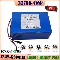 32700 4S6P 42Ah Lifepo4 Battery Pack12.8V  High Capacity Built-in BMS Batteries 40A Balance Board 12V Boat Electric Power Supply