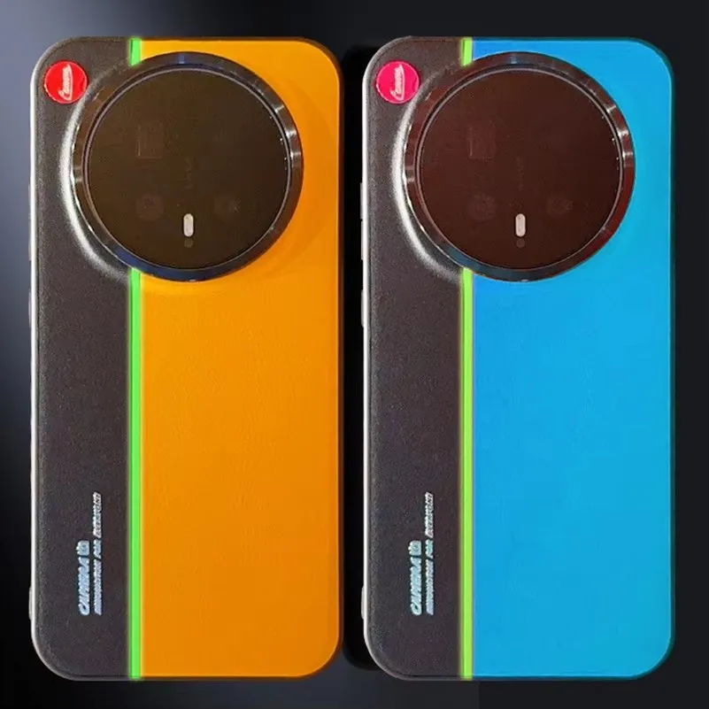 

Two-pigment Leather Case Night Lightning Fluorescent Line For Honor Magic 8 Pro 8 7 Pro 6 Honor X9d GT Pro 300 Protect Cover