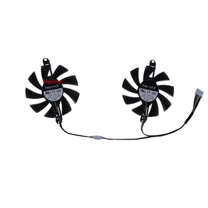 2 adet / takım, cpu soğutucu, GPU, VGA, FL8015 12VB, T-129215 bir SU fan video MLLSE en RX 5500 XT, RX 5500XT 8gb, AMD MLLSE RTX 3070M 8 En çok satılan 12 ekran kartı, rx-5500 - xt-no. 9