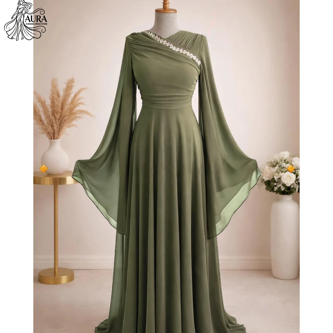 

Aura Women's Prom Dress 2026 Lapel A Word Reception Dresses for Weddings Custom Made Korean Popular Dress Satin Elegant Gown