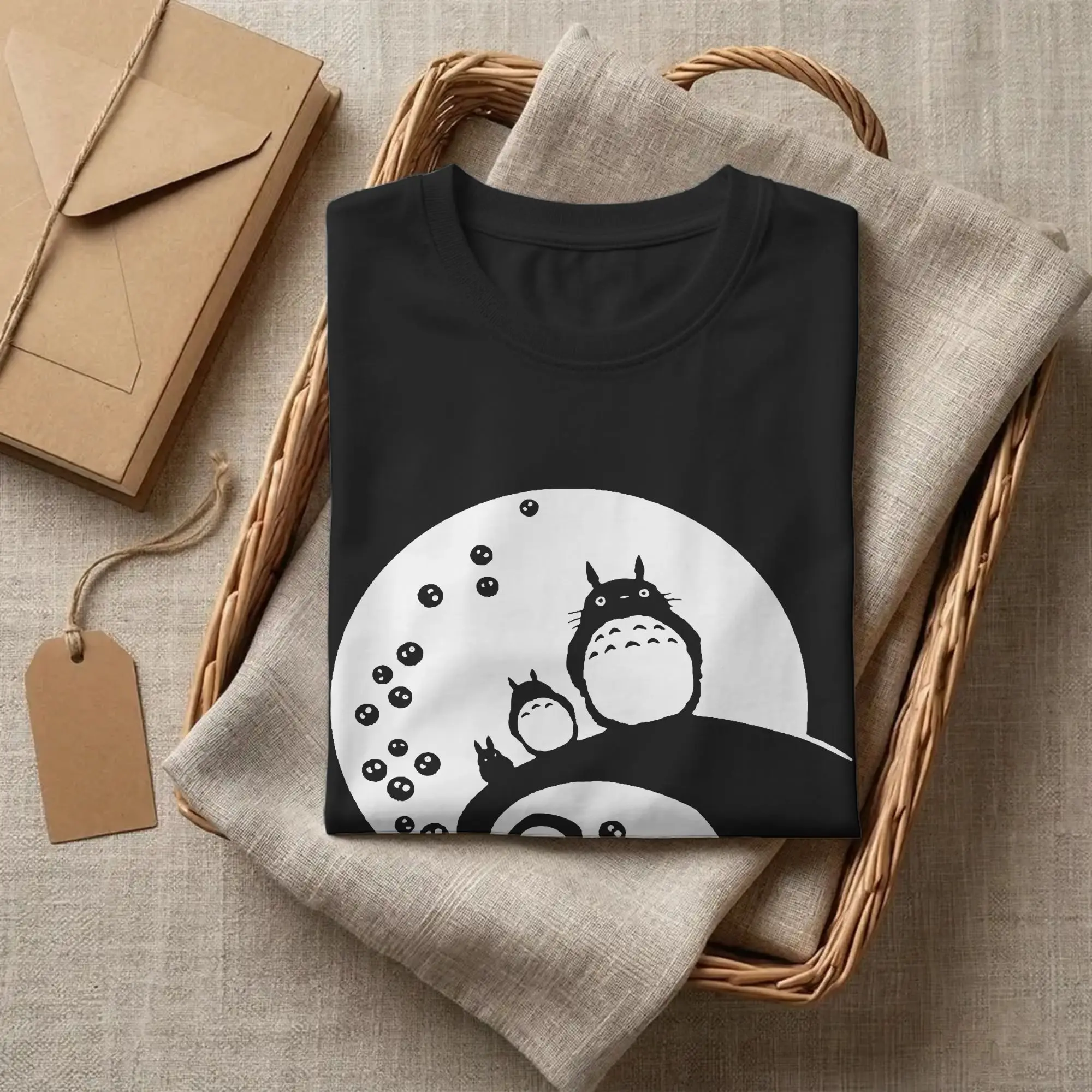 Hayaos Miyazakis Before Christmas T-Shirts für Männer und Frauen, Vintage-T-Shirt aus reiner Baumwolle, kurzärmeliges T-Shirt, bedruckte Kleidung – Detail 1