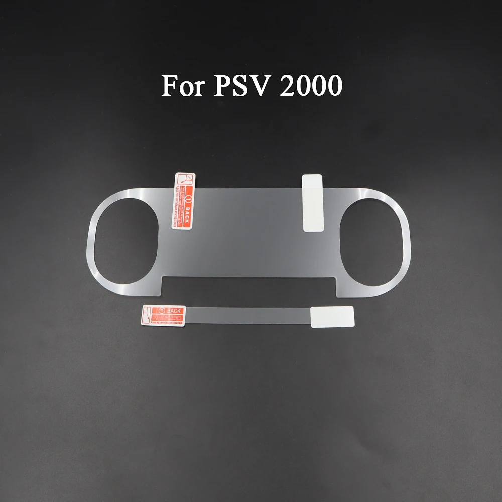 Für PS Vita PSV 1000/2000 HD-Transparente Displayschutzfolie vorne und hinten