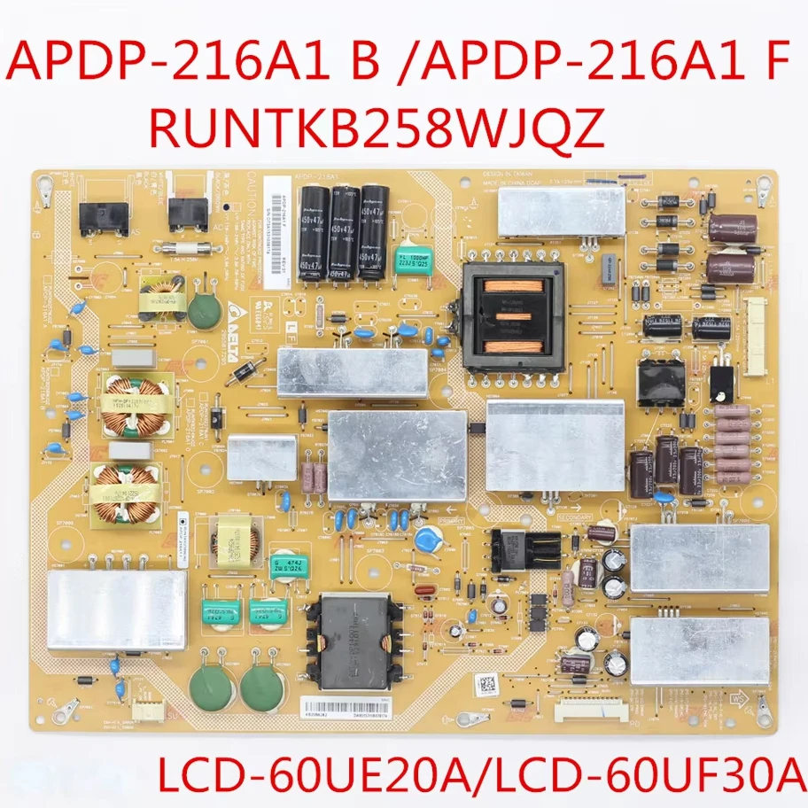 

APDP-216A1 B /APDP-216A1 F RUNTKB258WJQZ Power Supply Board for TV Original Board for LCD-60UE20A LCD-60UF30A Power Source