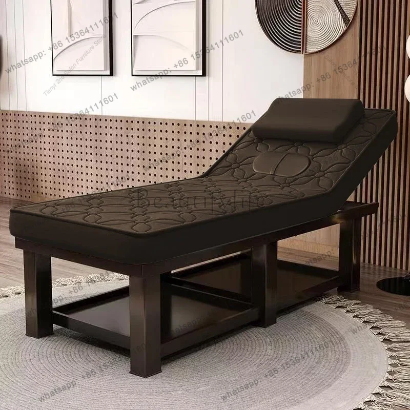 Factory Direct Sales Nordic Comfortable Multifunctional Massage Tables Adjustable Beauty Salon Massage Tables Foot Bath Furnitur