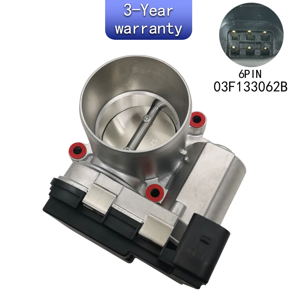 

Throttle valve For VW Caddy Golf beetle Jetta Jetta Tiguan Touran Audi A1 A3 S3 Q3 03F133062B
