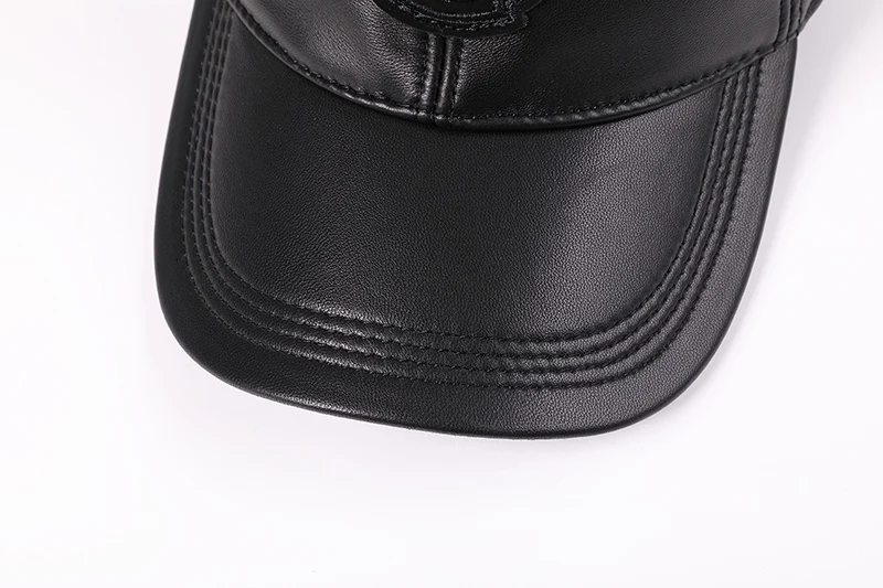 spring-2026-men's-genuine-leather-baseball-cap-adjustable-56-60-warm-casual-sheepskin-military-belt-style-flight-hat