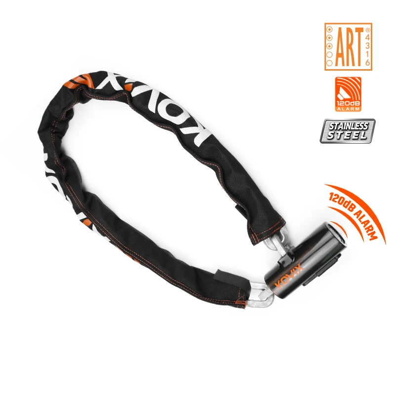 

STLF Anti-theft Cycling Electric Motorcycle Bicycle Lock Bicycle Lock Security Outdoor Bike Anti-theft Alarm Chain Lock