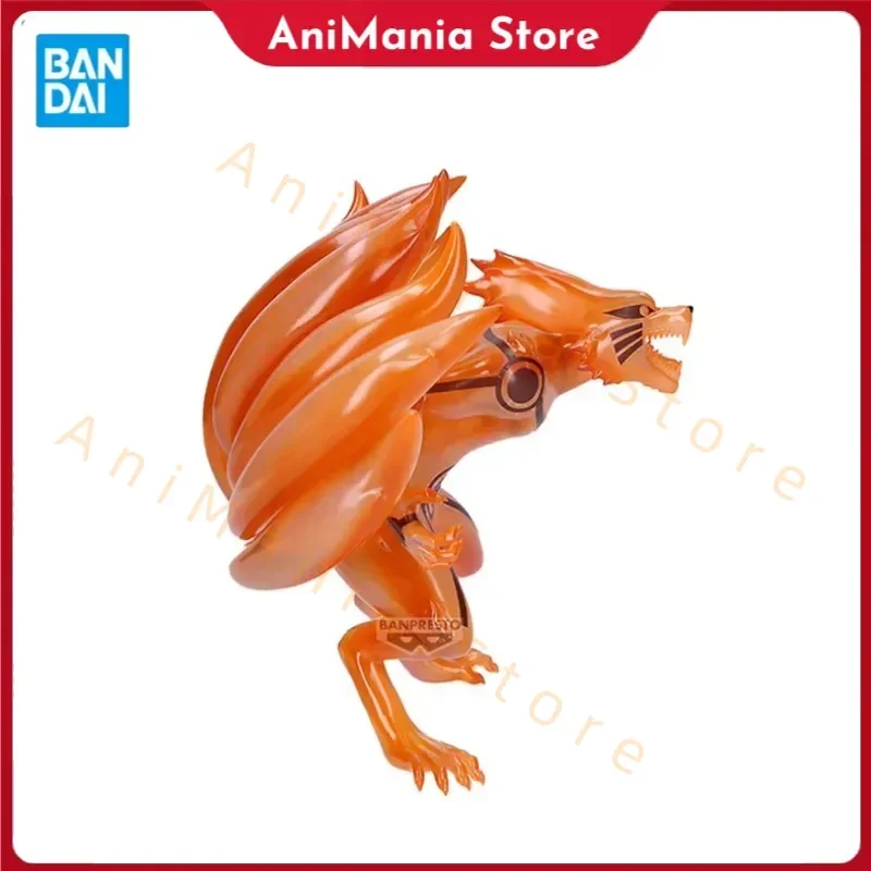 

Bandai Original Naruto：Shippūden Anime Figure Kurama Action Figure Toys for Kids Gift Collectible Model Ornaments