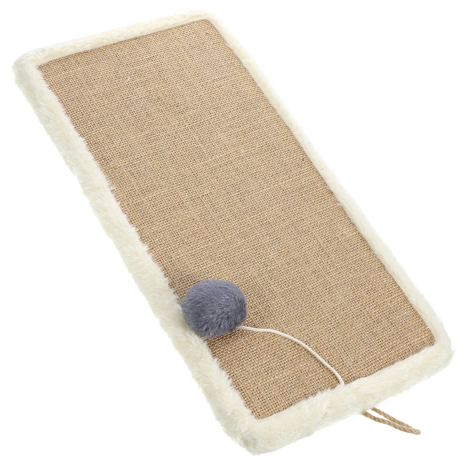 

Cat Scratching Board Natural Sisal Scratch Pad For Indoor Cats Wear-Resistant Reusable Floor Mat Kitten Scratch Pad Pet Supplies