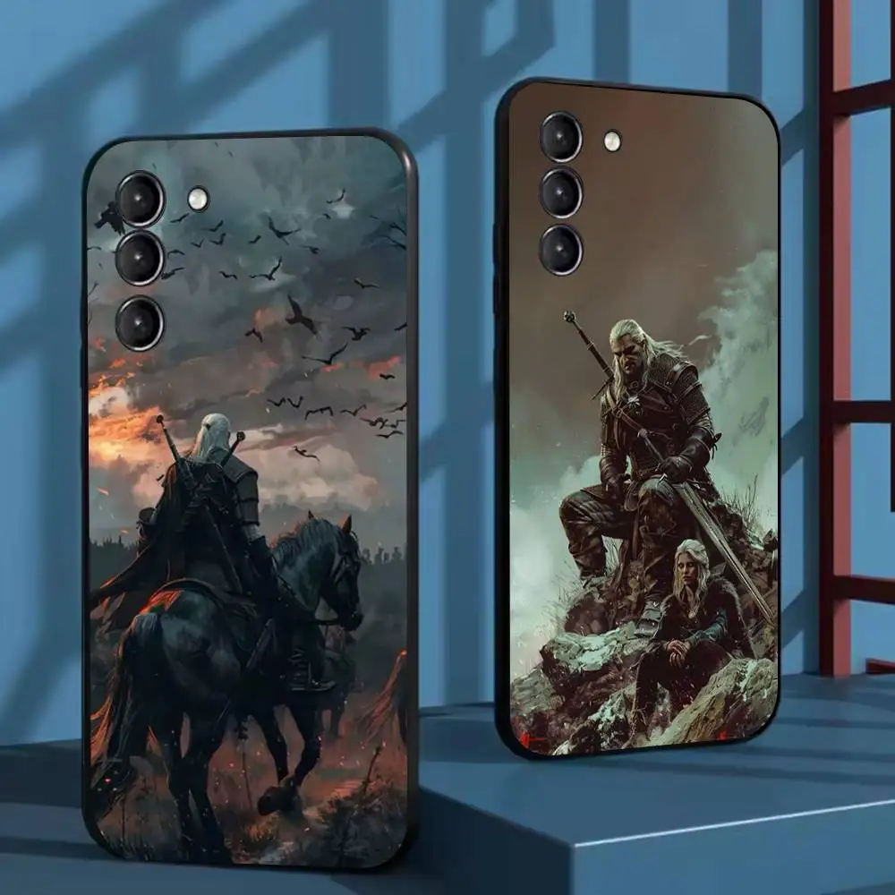 

Game T-The Witcher 3 Phone Case For Samsung Galaxy A73,72,51,53,52,71,22,5G,Note,J7,8,9 Soft Black Cover