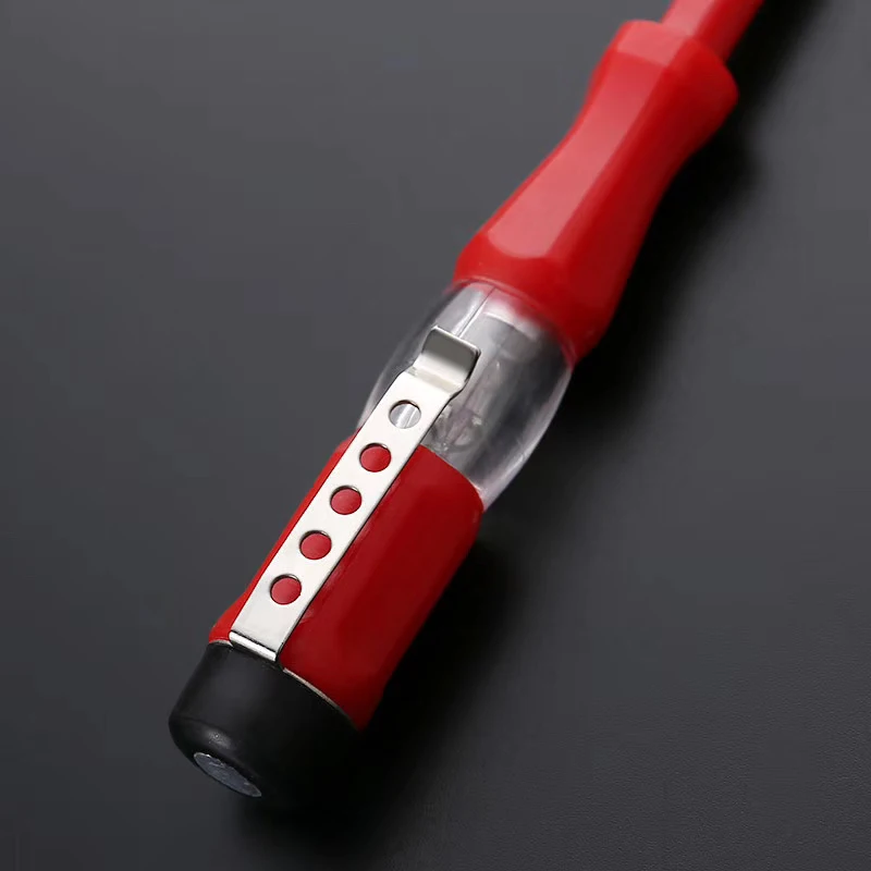 Multi Household Light Bulb Test Pen High Brightness Electric Pen Electrician Specific Measuring Pen A Straight Head Screwdriver