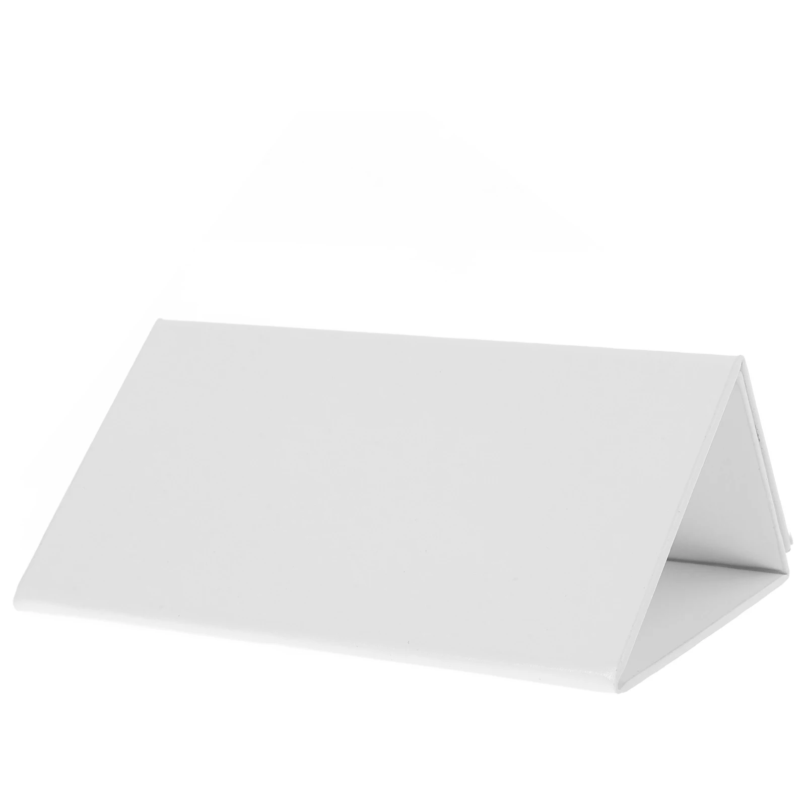 

Erasable Seat Card Blank Name Plate Foldable Table Tent Card for Classroom Office Seating Place Cards Seating Place Cards