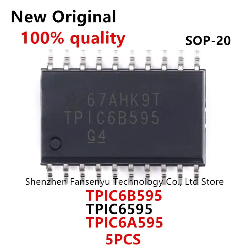 

(5piece)100% New TPIC6B595DWR TPIC6595DWR TPIC6A595DWR SOP-20 TPIC6B595 TPIC6595 TPIC6A595 IC Chip In Stock Wholesale