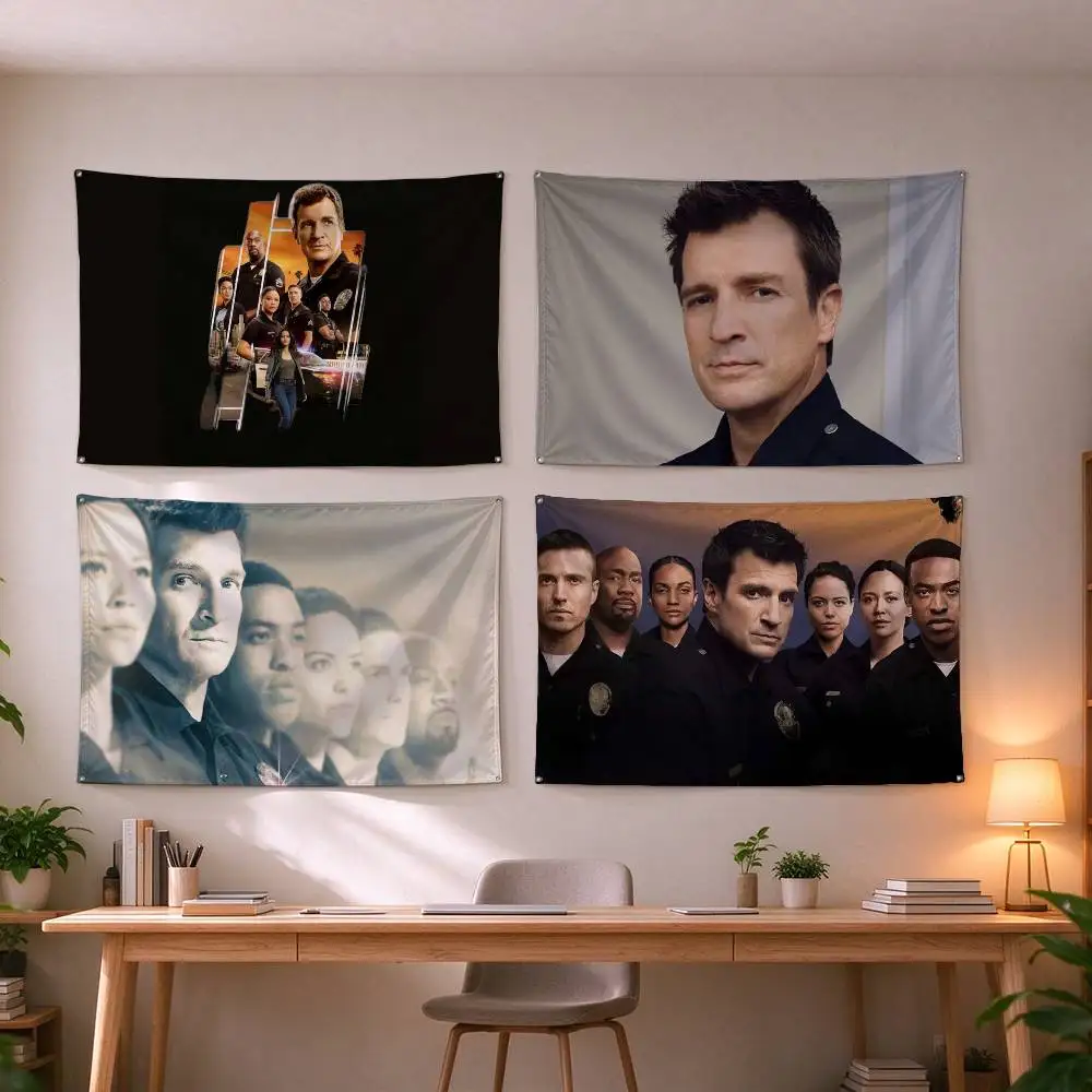The Rookie LAPD Police Drama  Flags Wall Hanging Tapestry Outdoor Garage Room Decorative flag Background Blanket