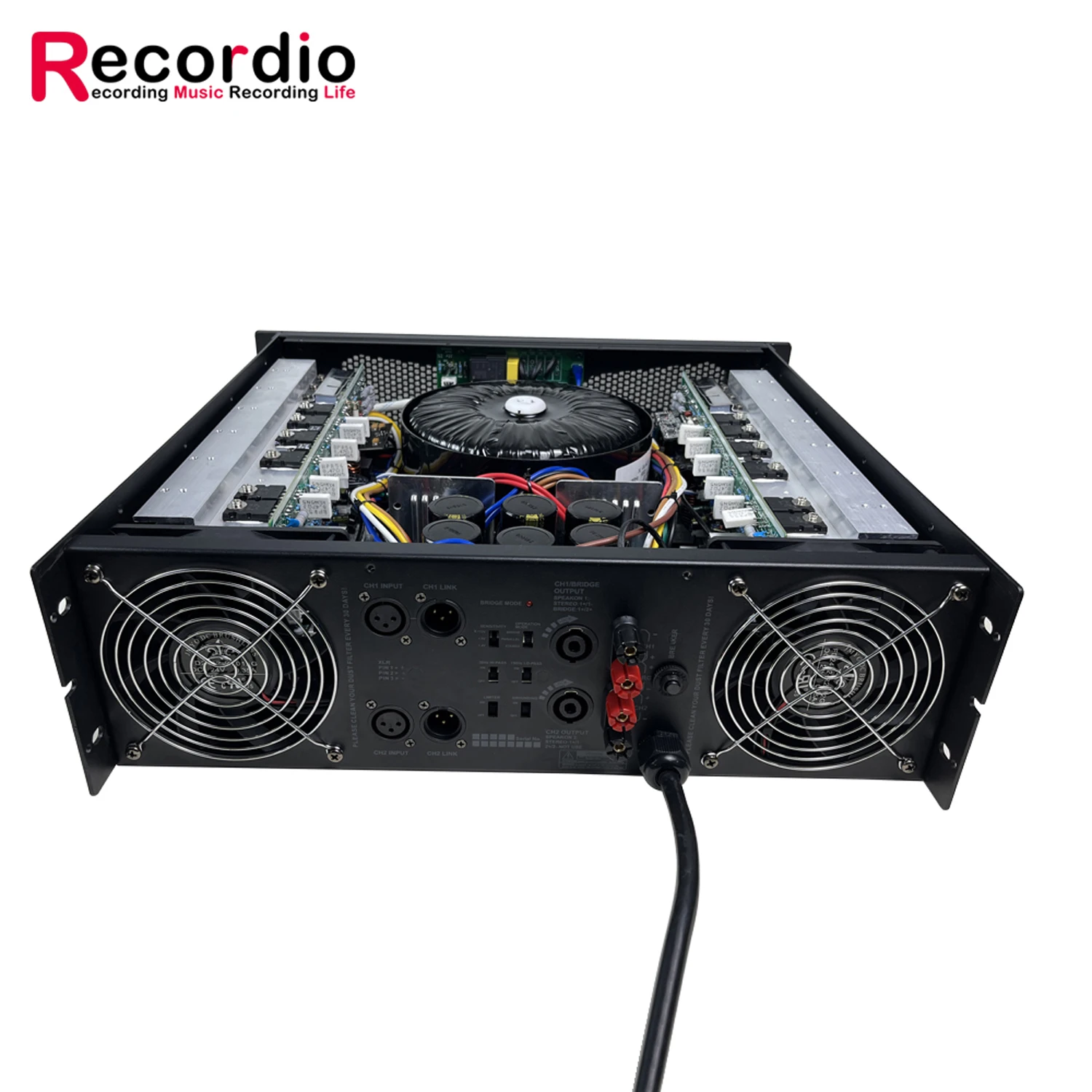 GAP-H1800 3u Leistungs verstärker 2000w 2 Kanäle leistungs starker Verstärker mit hoher Qualität für profession elle Bühnen leistung