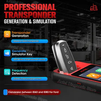 2025 Autel MaxiIM KM100X OBD IMMO鑰匙編程工具,附鑰匙遙控器編程器,可建立鑰匙、晶片讀取/寫入/克隆,內建APB112 6 最佳銷售 Autel編程鑰匙 - №4